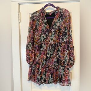 Vince Camuto Multicolor Floral Dress
